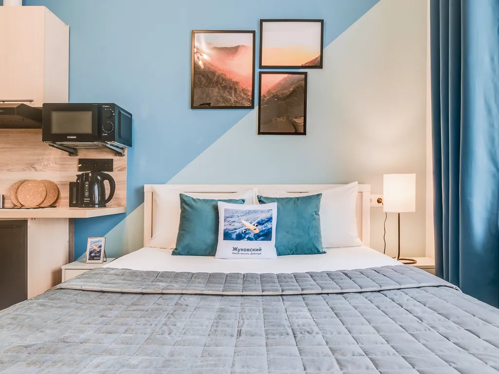 Новая студия, чистый подъезд, свежий ремонт, рядом аэропорт