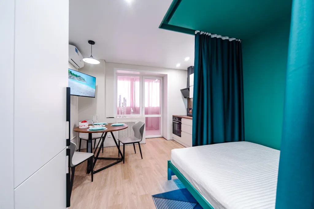 Квартира Чистая уютная студия в центре, заселение до 23-00 — аренда посуточно в Благовещенск