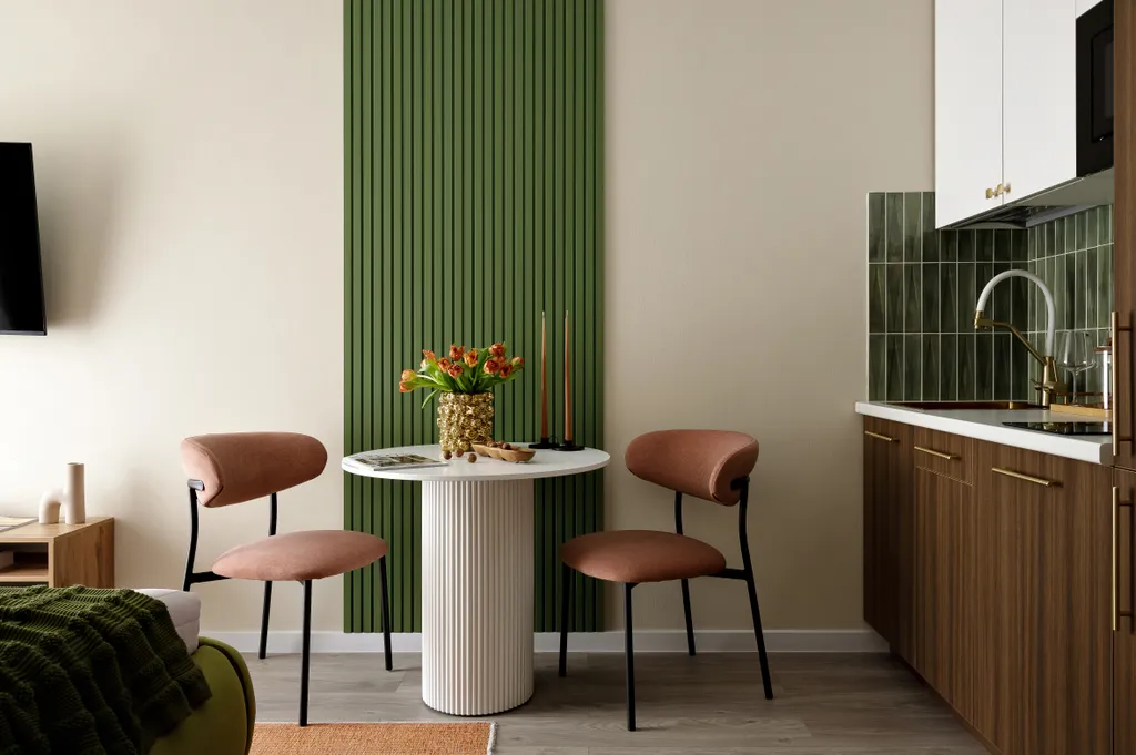 Уютная студия с балконом в Сочи