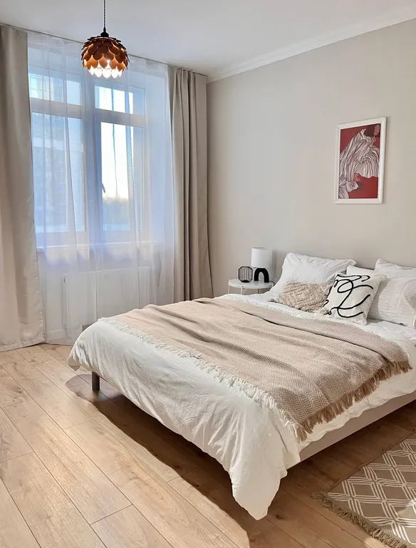 Уютная евродвухкомнатная квартира в центре