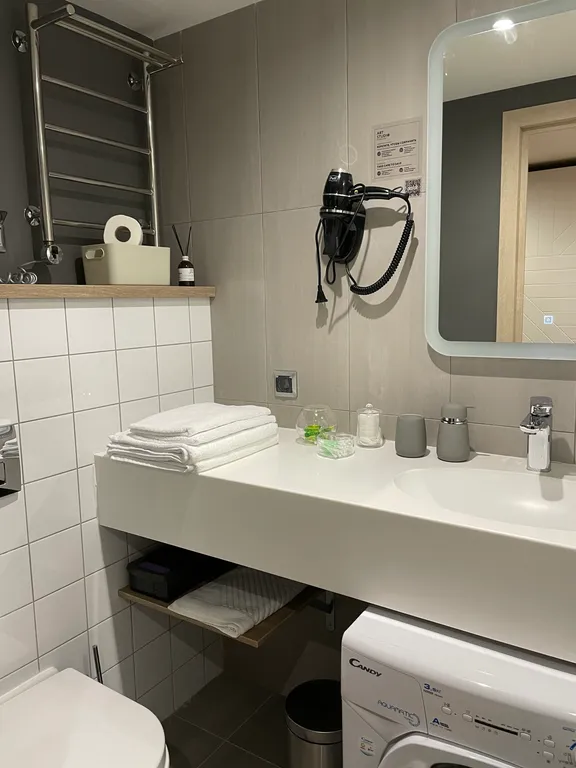Квартира Квартира Стильная студия в апарт-отеле Art Studio Московский — Санкт-Петербург