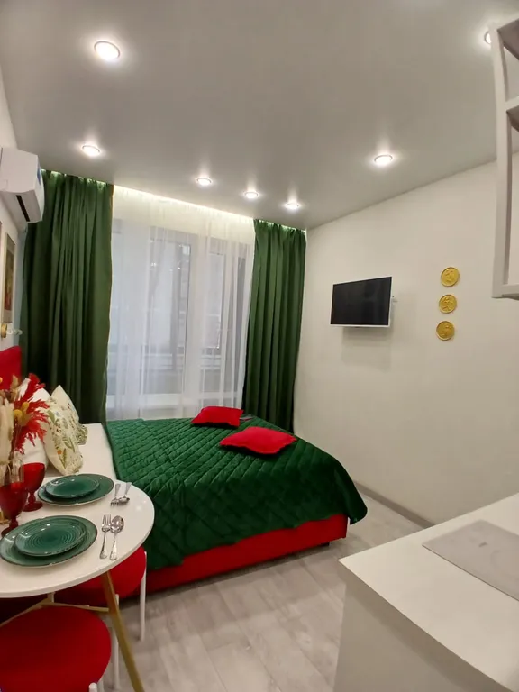 Студия с прекрасным видом, парк, новый дом