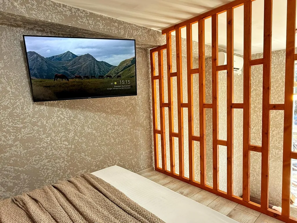 Апартаменты двухуровневые для троих, 3 минуты до пляжа