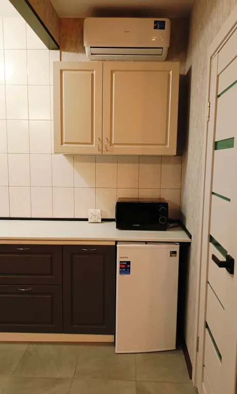 Уютная семейная студия с кухней и стиральной машинкой до 5 человек