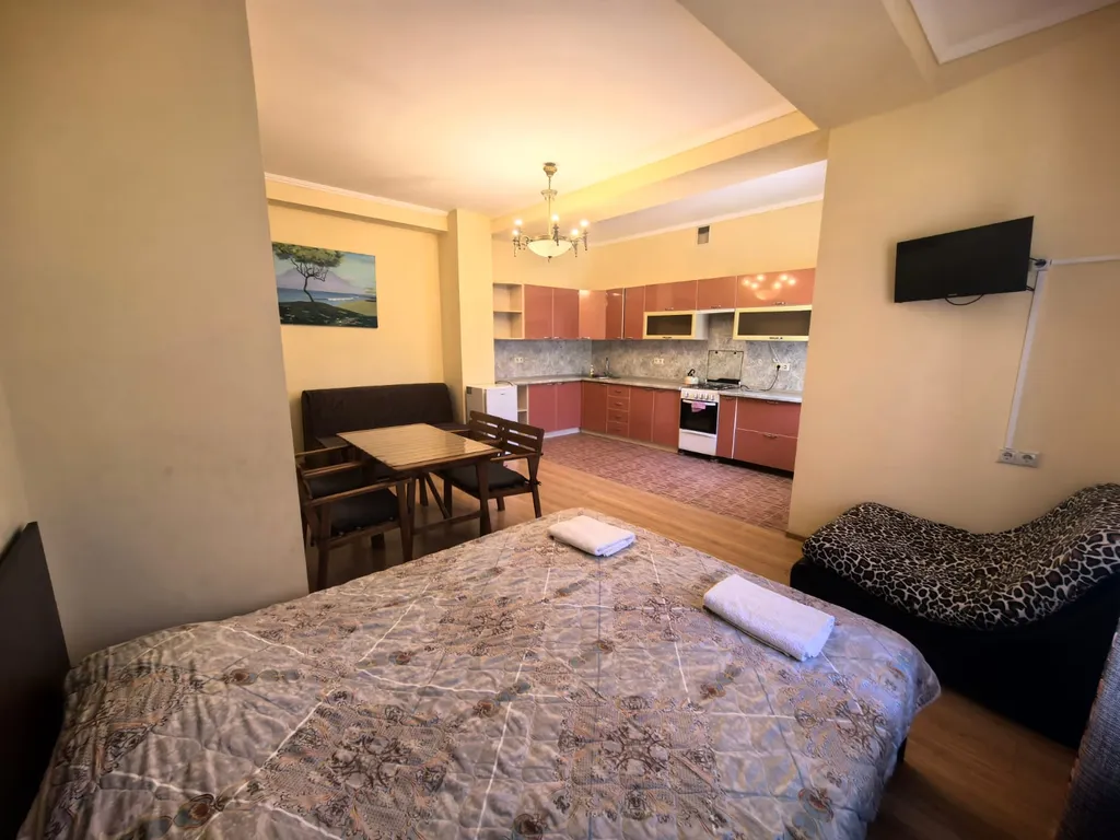 Апартаменты-студио на 1 этаже отдельный вход на 4-х гостей