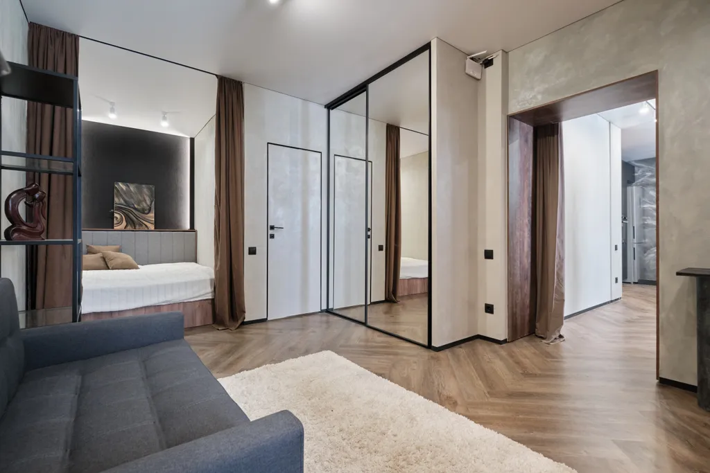 Стильные апартаменты с видом на закат