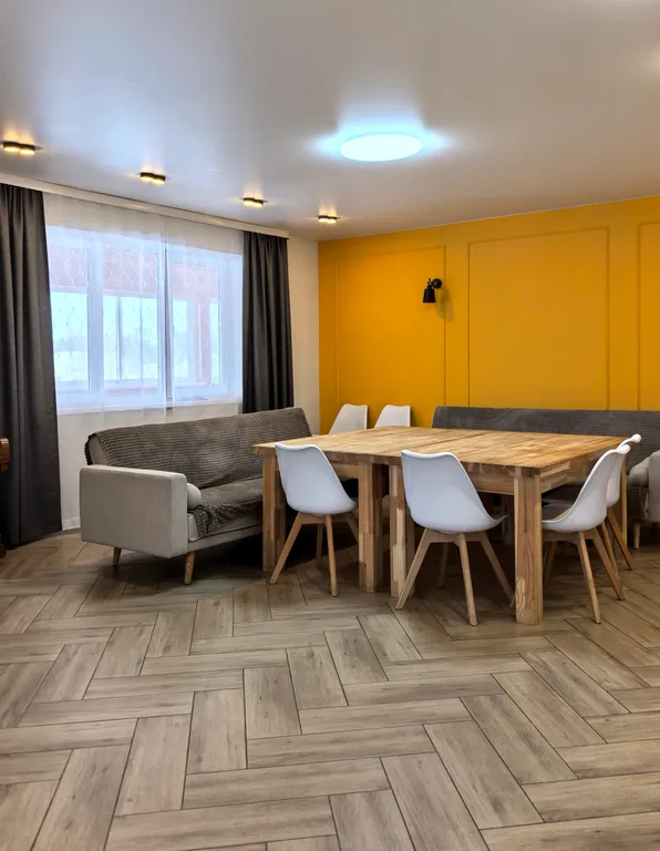 Дом с баней, терраса с барбекю, мангальная зона