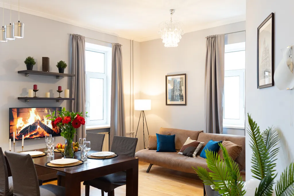 Квартира Квартира Просторная трешка на Бронной — Москва