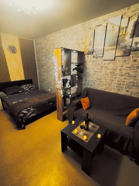 Однокомнатная квартира на три отдельных спальных места, на 6 человек