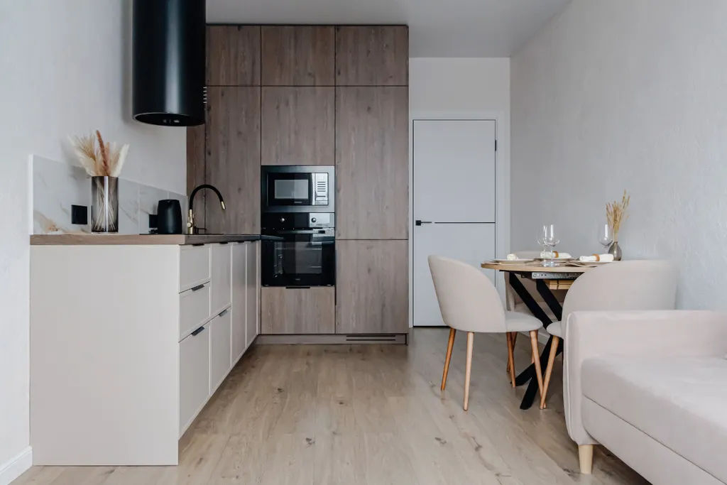 Квартира Квартира Стильная евродвушка на Взлётке — Красноярск