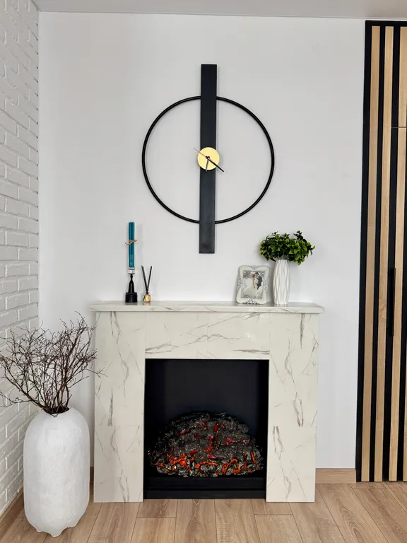 1-комнатная квартира с камином и двумя санузлами