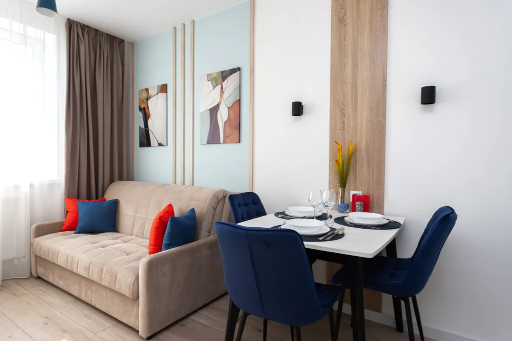 Квартира Стильные апартаменты в 100 метрах от моря с панорамной лоджией — Пионерский