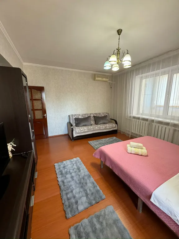 Уютная двухкомнатная квартира напротив ТРЦ Достык Плаза