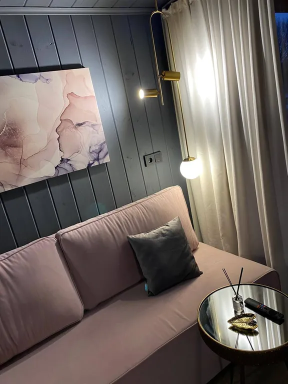 Шале с баней и сибирским чаном с подсветкой 3.0