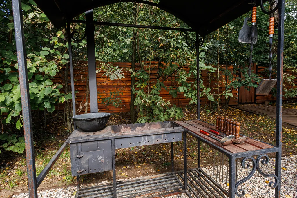 Коттедж Коттедж А-фрейм для отдыха в дубовом лесу — Кузяево