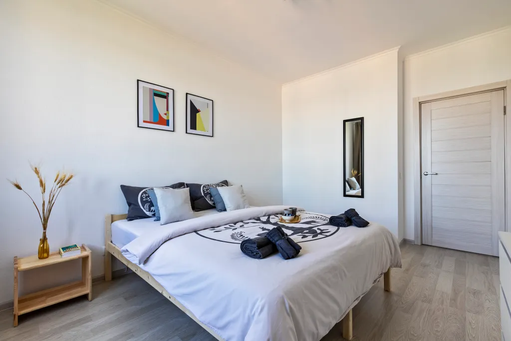 Квартира Квартира Great view 2-rooms Apartment 2 Min Walk to Raykin Plaza — Москва