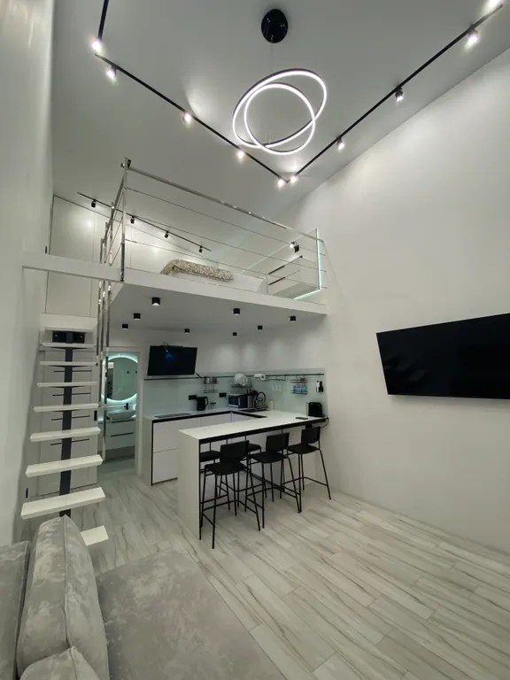 Ультрасовременный дом в стиле Лофт в Штормовом