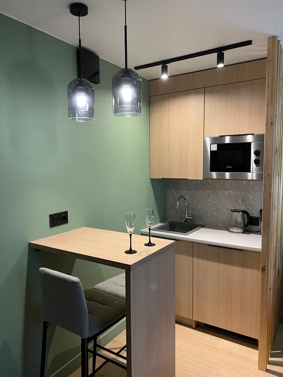 Уютная студия в центре (рядом ЖД, автовокзал, центр)