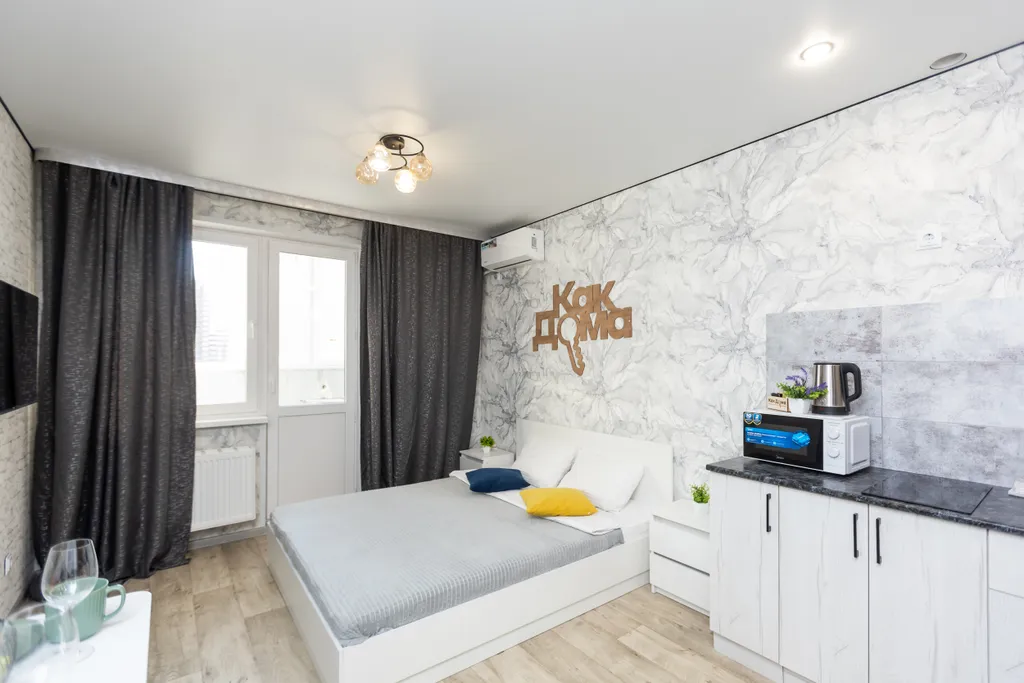 Новая уютная студия около "Города Еды"