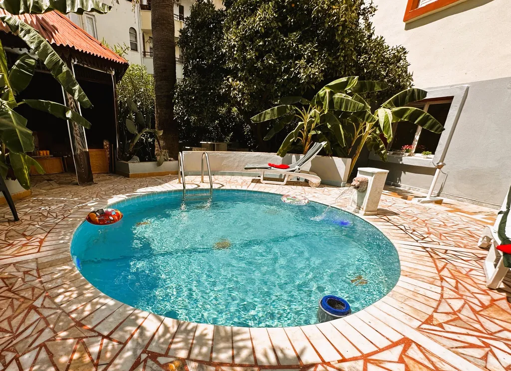 Аланья, квартира со своим бассейном и садом, до моря 7 минут