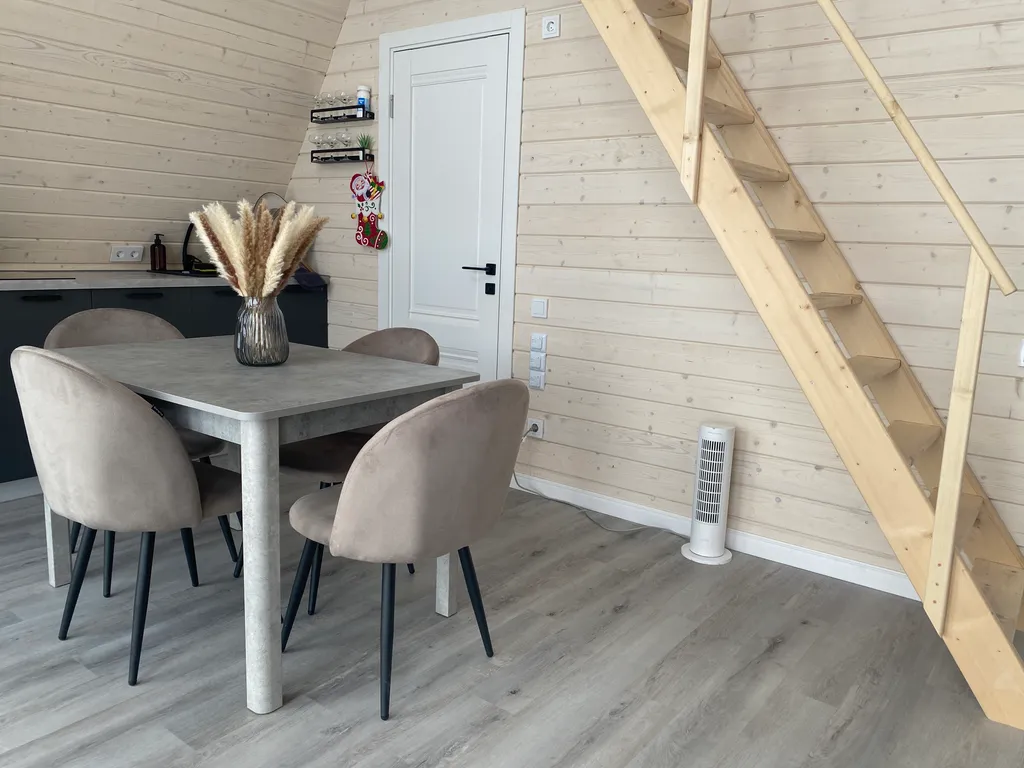 Уютный современный дом барнхаус