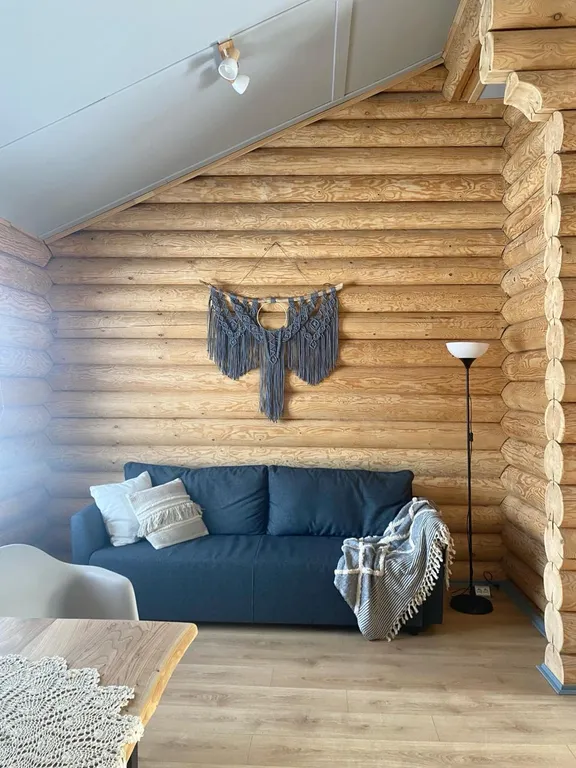 Новый уютный дом с сауной