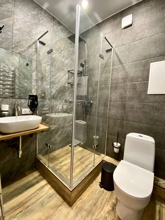 Квартира с шикарным видом Dombay_flats "Енот"