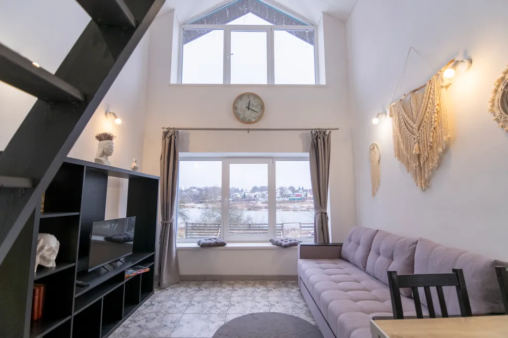 Коттедж Дом в стиле лофт с своим озером на территории — аренда посуточно в Тула