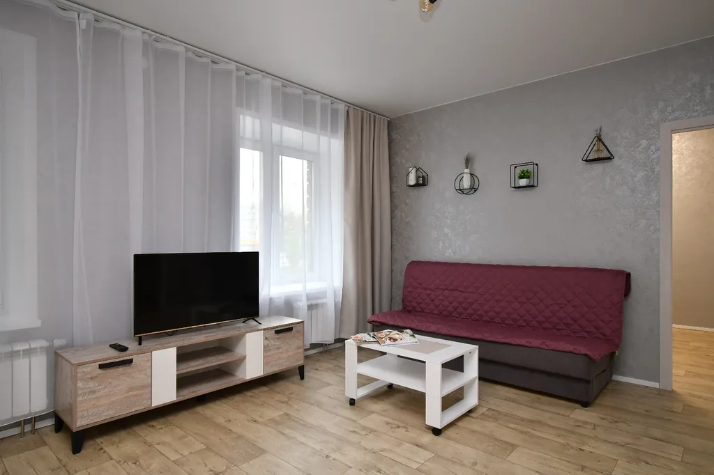 Квартира Квартира Современная однушка в пешей доступности от жд вокзала — Красноярск