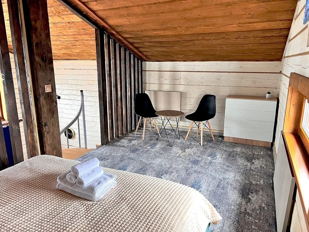 Коттедж Коттедж в стиле барн-хаус с видом на трассы — Шерегеш