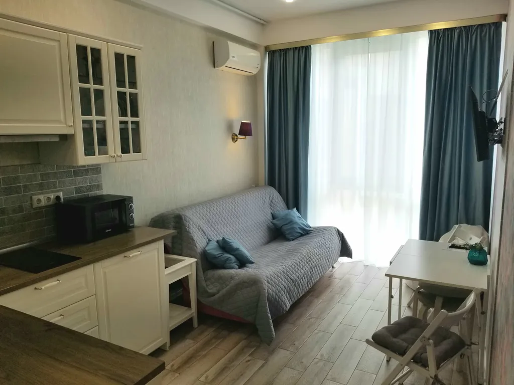 Квартира Уютная квартира в лучшем комплексе курортного городка в 150м от моря — Сочи