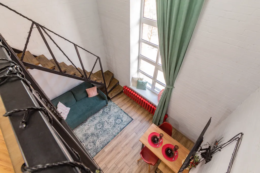 Квартира Современная двухуровневая квартира в стиле loft — Ростов-на-Дону
