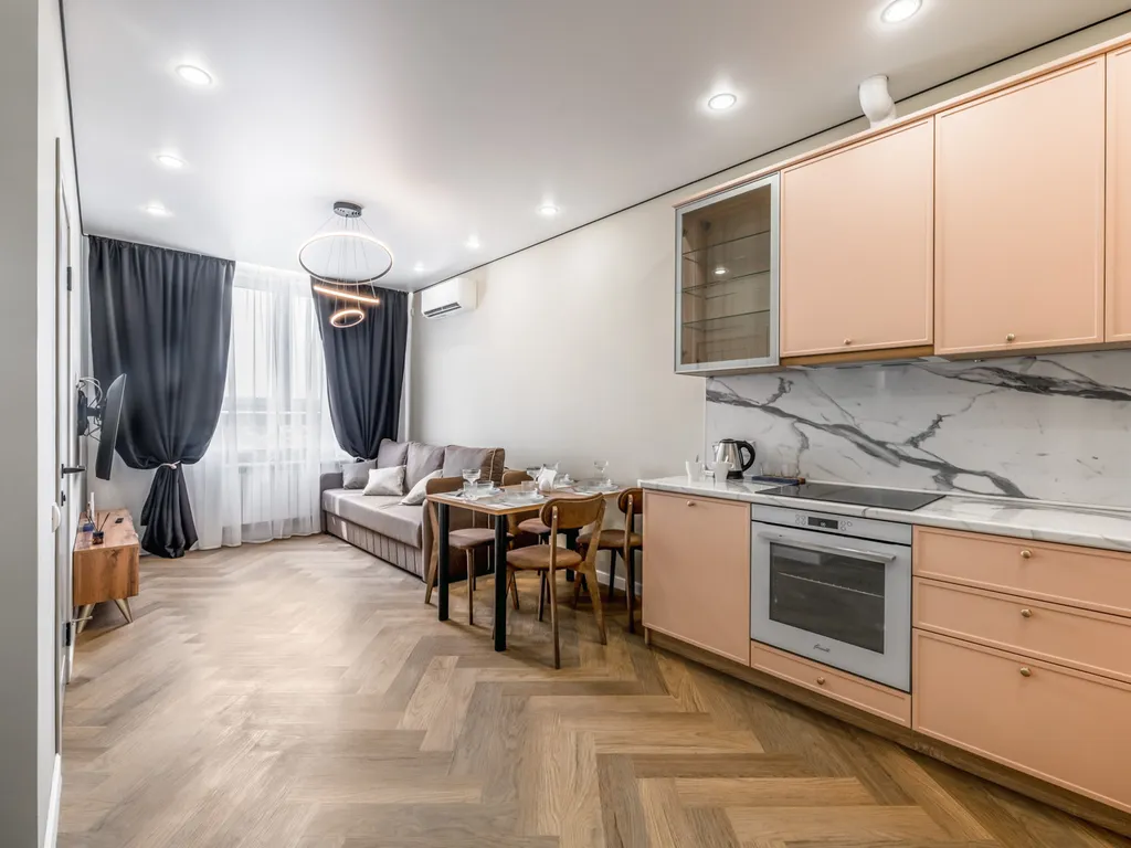 Стильная однакомнатная квартира