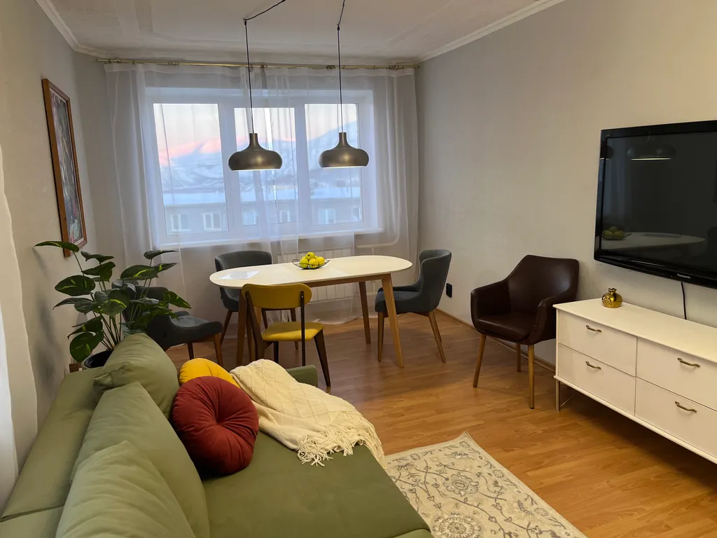 Стильная и просторная квартира в 10 минутах пешком от склона