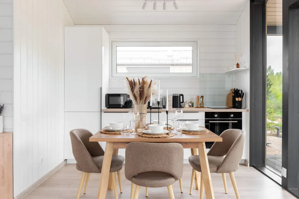 Дом с видом на лес и реку