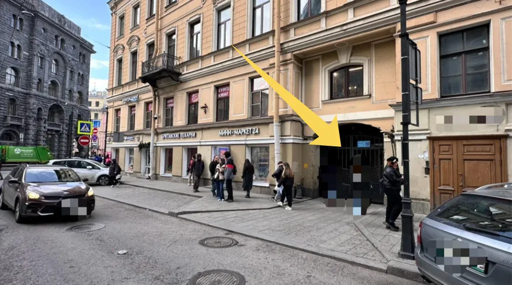 Квартира Уютные апартаменты в центре в минуте от Дворцовой площади — Санкт-Петербург