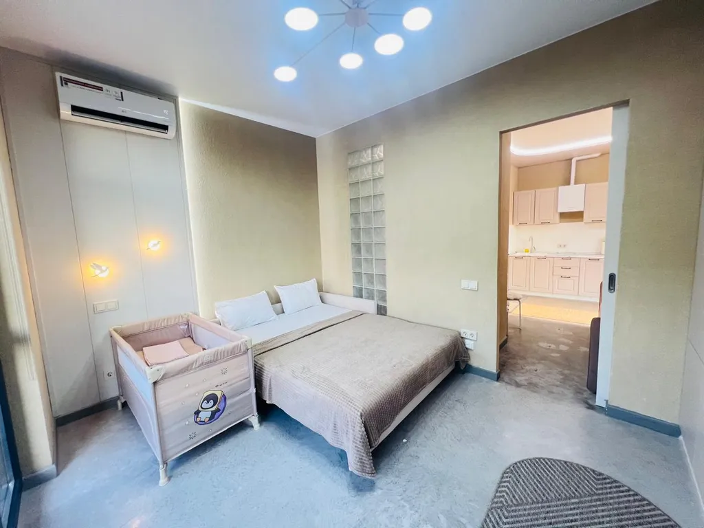 Стильная однокомнатная квартира с балконом