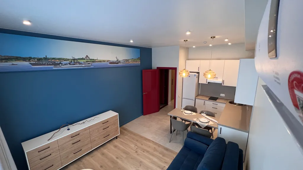 Апартаменты двухкомнатные в пяти минутах ходьбы от моря