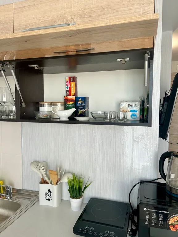 Студия с панорамным видом на Краснопольском проспекте