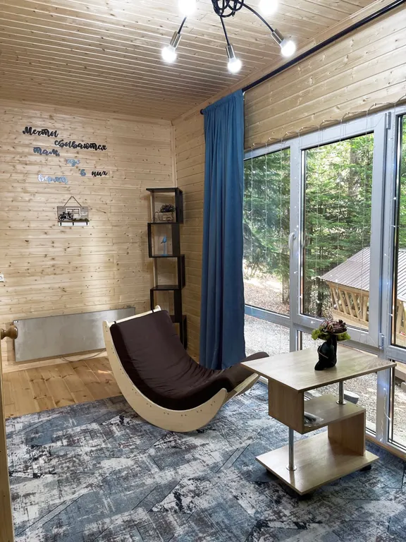 4-х местное шале в хвойном лесном массиве