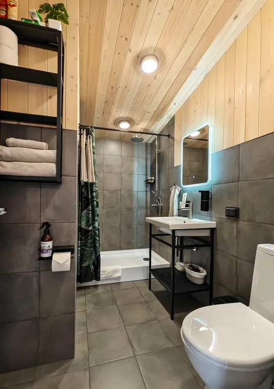 Уютный дом с баней и террасой