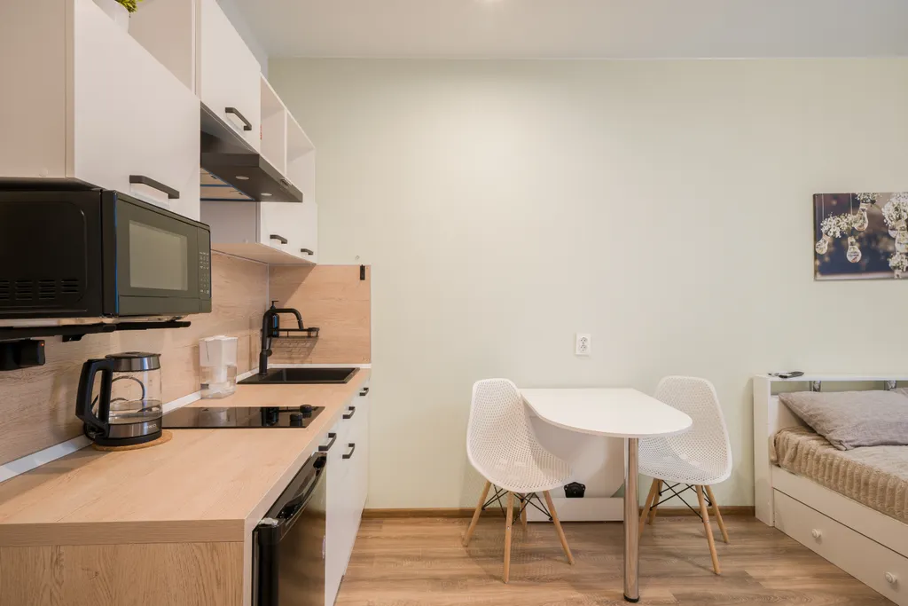 Уютное место для отдыха с кондиционером