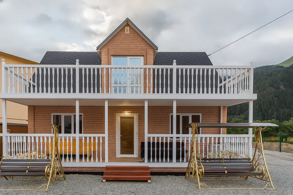 Домик с кухней