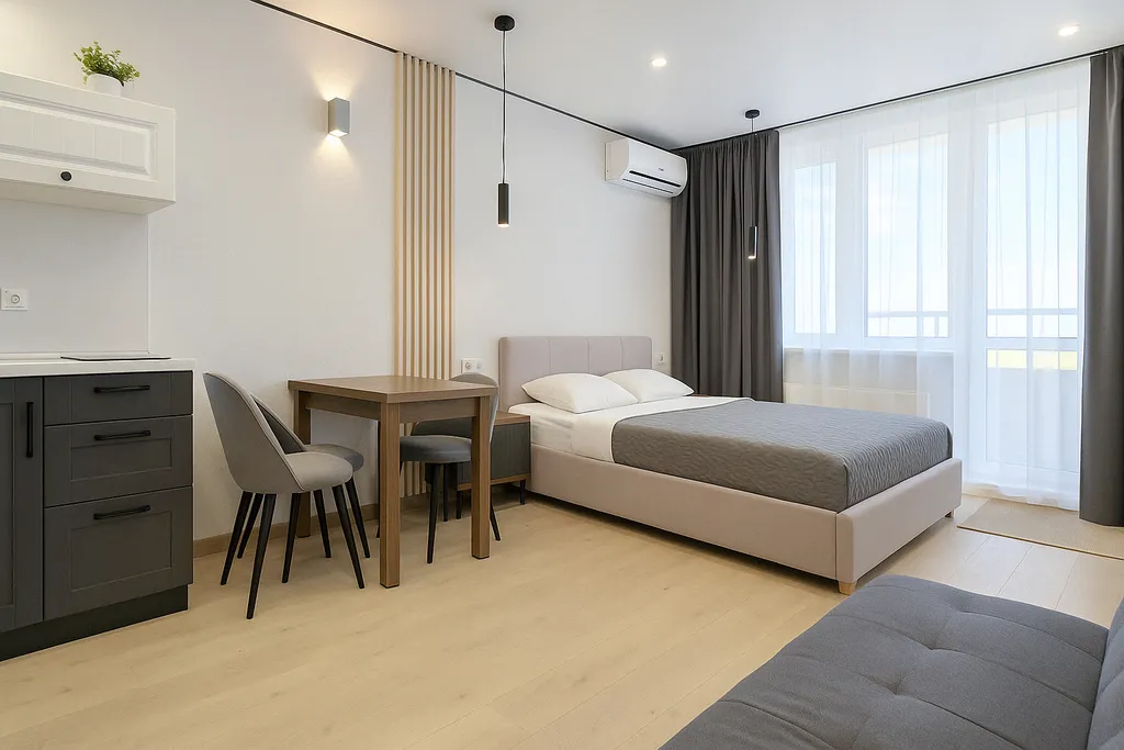 Уютная студия возле ТЦ Мега