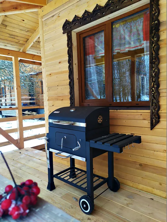 Дом в лесу с русской баней