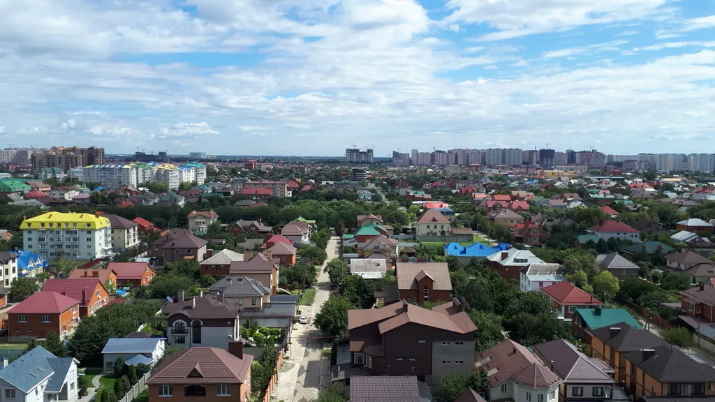 Квартира Уютная квартира с красивым видом на город — Краснодар