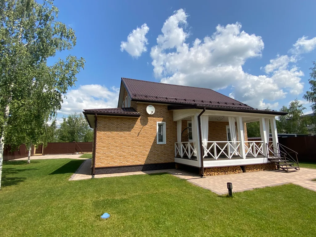 Коттедж с сауной и зоной BBQ