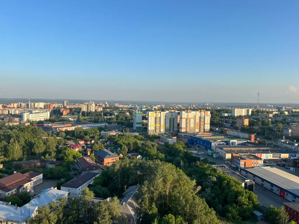 Евродвушка в центре города с шикарным видом на город