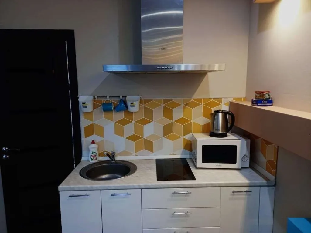 Студия со свежим ремонтом