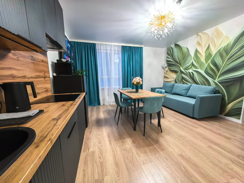 Новая вместительная квартира у МРНЦ им. Цыба